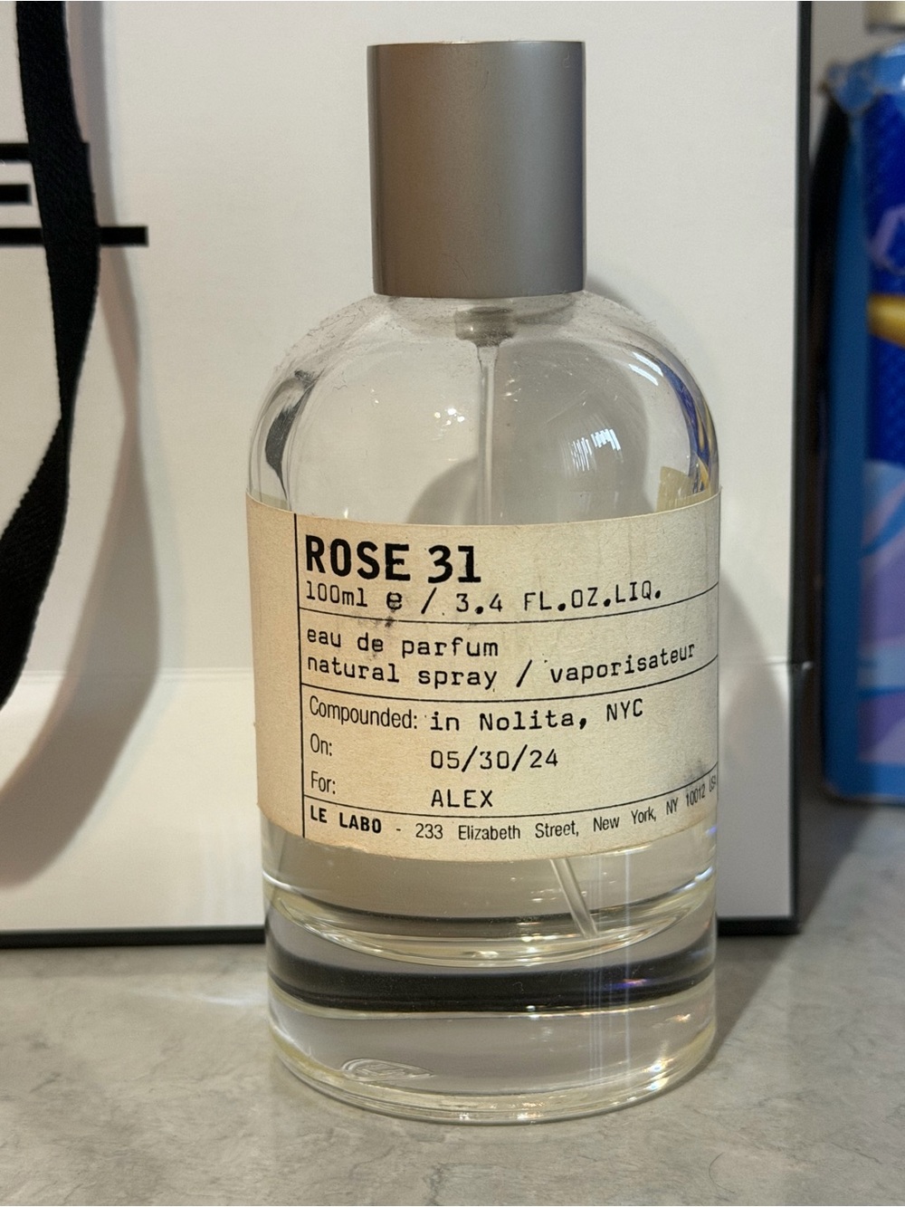 Le Labo rose 31 Fragrance